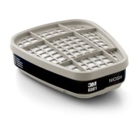 3M™ Organic Vapor Cartridge 6001, 2PCS/PACKET