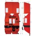 CREWSAVER 10572 PREMIER 2010 FOAM SOLAS LJKT,ORANGE RED,ADULT