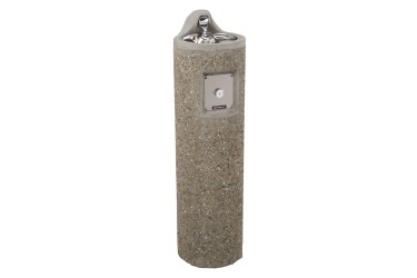 HAWS Pedestal Mount Concrete Drinking Fountain MODEL: 3060