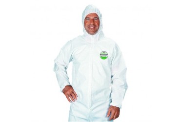 LAKELAND SAFEGARD GP, ESGP528W, COVERALL, WHITE, SZ:  XLARGE