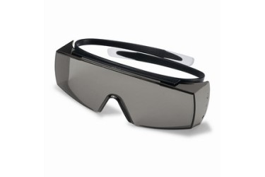 UVEX, 9169-081 SUPER-OTG, BLACK, LENS: PC GREY