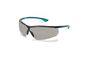 UVEX, 9193-277,SPECS, SPORTSTYLE , GREY LENS,   BLACK/BLUE/BLACK