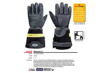 MULLION CHIBA thermal heat protection clothing 5-FINGER GLOVES