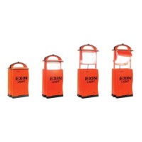 EXIN LIGHT,  EX90L T4 IIIC 2000 SS, LED, SINGLE-SIDED FLAME-PROOF PORTABLE FLOODLIGHT, ZONE 0, T4, ORANGE, 2000 LUMENS 