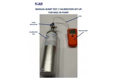GAS CLIP MANUAL BUMP TEST KIT FOR MGC-IR-PUMP
