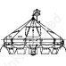 HAINING, DAVIT LAUNCH LIFERAFT, 25 MEN,  SOLAS A, EC/MED