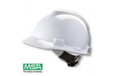 MSA V-Gard Fas-Trac Slotted Helmet