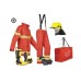 MULLION FIRE FIGHTER, COMPLETE, CERT Fire Fighting Suit, EN469 SIZE: XL