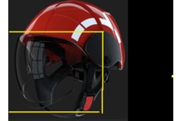 PAB 51000060 fire compact helmet CLEAR VISOR PAB 51000060 fire compact helmet CLEAR VISOR