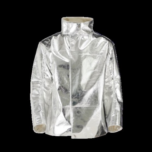 PG, FLAMEGUARD MK 3 SOLAS BY BV, ALUMINIZED THERMAL HEAT JACKET, SIZE: L