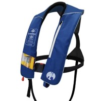 RENTAL LIFEJACKET INFLATABLE LIFEJACKET RS, RSY-150TS-1,150N SOLAS TWIN, MANUAL/AUTO C/W LIGHT - WITH WINDOW