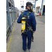 AIRLINE breathing equipment for entering into a confined space