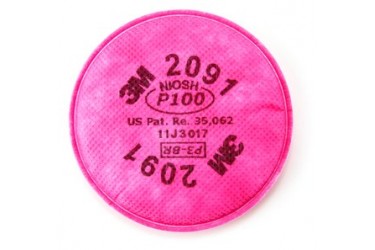 3M™ Particulate Filter 2091, P100 Respiratory Protection, 2pcs/packet
