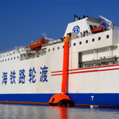 HAINING, Single chute vertical passage Marine Evacuation System , HN