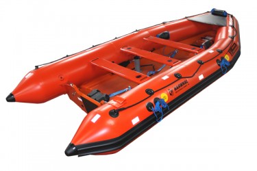 NARWHAL SV480 RESCUE BOAT C/W SOLAS ACCESSORIES, COMPLETE