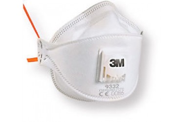 3M™ Particulate Respirator 9332, P3, 10PCS/BOX (EQUIVALENT TO N95 MASK)