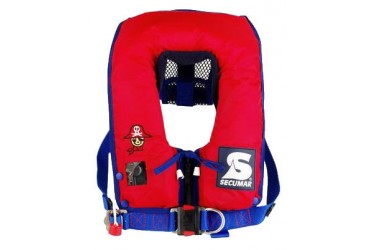 SECUMAR Survival Mini, 150N inflatable lifejacket for small children (15–30 kg)
