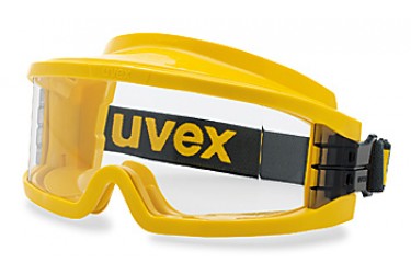 UVEX, 9301-613 ULTRAVISION,YELLOW, GAS TIGHT, GOGGLE, CLEAR